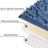 Bath Mat Lake Blue Bathroom Mat, 40cm  60cm, Non-slip Bath Mat, Thick Soft Durable Bath Mat For Bathroom, Easier To Dry, Plush Mat For Bathtub, Rain S