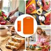 Keuken snijplank, dubbelzijdig opvouwbaar, snijplank pad voor buiten - geschikt voor keuken, thuis, kamperen, aanrecht in appartement