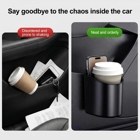 Car Cup Holder Stable Car Interior Cup Holder Universal Fit Cup Holder Storage Box Organizer for Car Door Seat Back