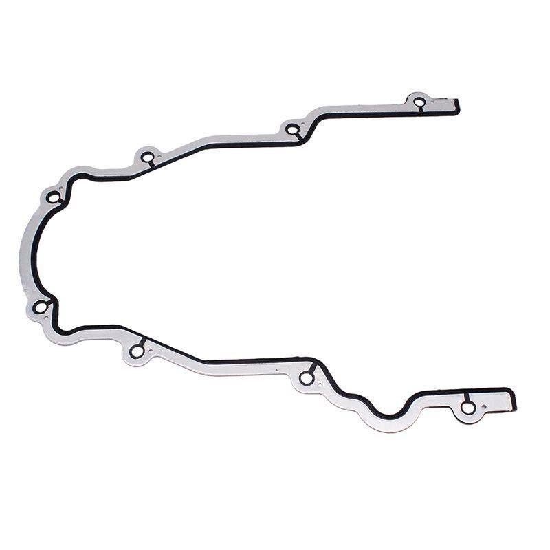 For LS Gen 4 551595 Front Engine Timing Chain Cover Oil Drain Fitting 10AN Twin Turbo W/Gasket Bolt Kit
