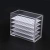 1/5 Layers False Eyelashes Storage Box Transparent Lash Holder New Display Stand  Makeup Tool