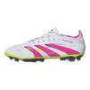 Adidas Predator Elite Comfortable Soft AG (Rubber Short Studs) Non-Slip Wear-Resistant Soccer Shoes Men Soccer Shoes White ID3838