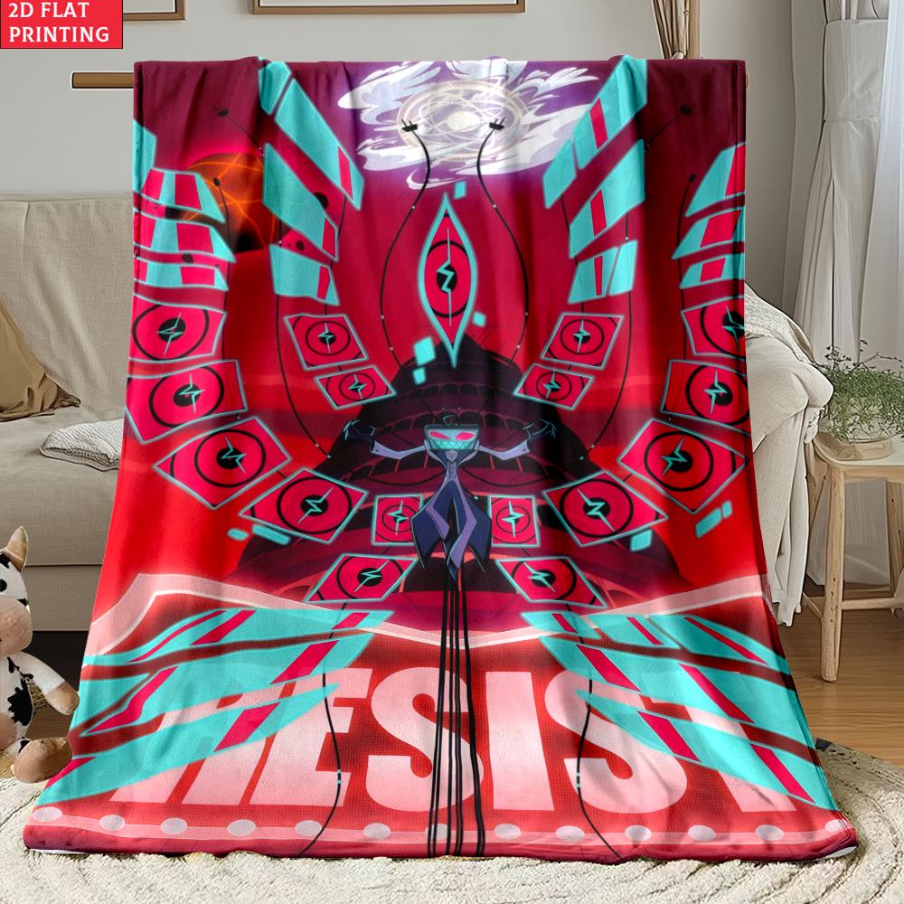 Anime Thin Flannel Blanket for Bedrooms,Living Rooms,Sofas Blankets,Offices,Lunch Breaks,Picnics,blankets Fluffy Blanket