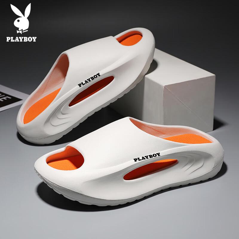 Playboy Men s Summer Breathable Slide Slippers L