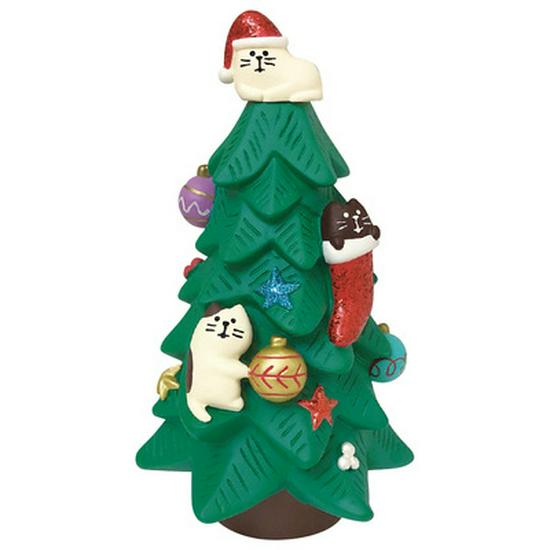 Japanese ZAKKA Candy Toys Pumpkin Cat Figurine Christmas Tree Decoration & Photo Prop