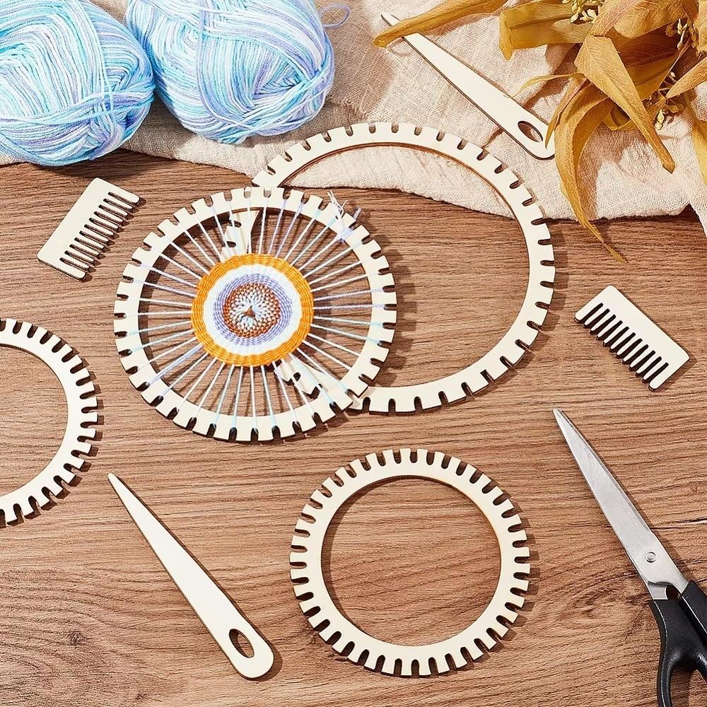 Traditionelle Handwebmaschine Vielseitige Strick-Web-Liebhaber-Werkzeuge Deckenherstellung