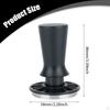 Coffee Tamper Kitchen Tool Premium Easy to Clean Replacement Stainless Steel Flat Base