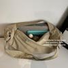 Simple Nylon Drawstring Tote Bag Women's Shoulder Bag