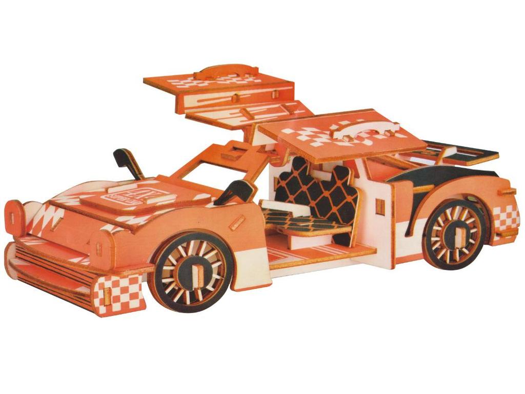 3D DIY Wooden Jigsaw Puzzle Model - Laser Cut Building Set