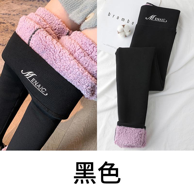 Women's Leggings Autumn and Winter Velvet Outer Wear Yiwu Muxin Clothing Small Foot Pencil Pants Cloud Velvet Thickened Cotton Pants