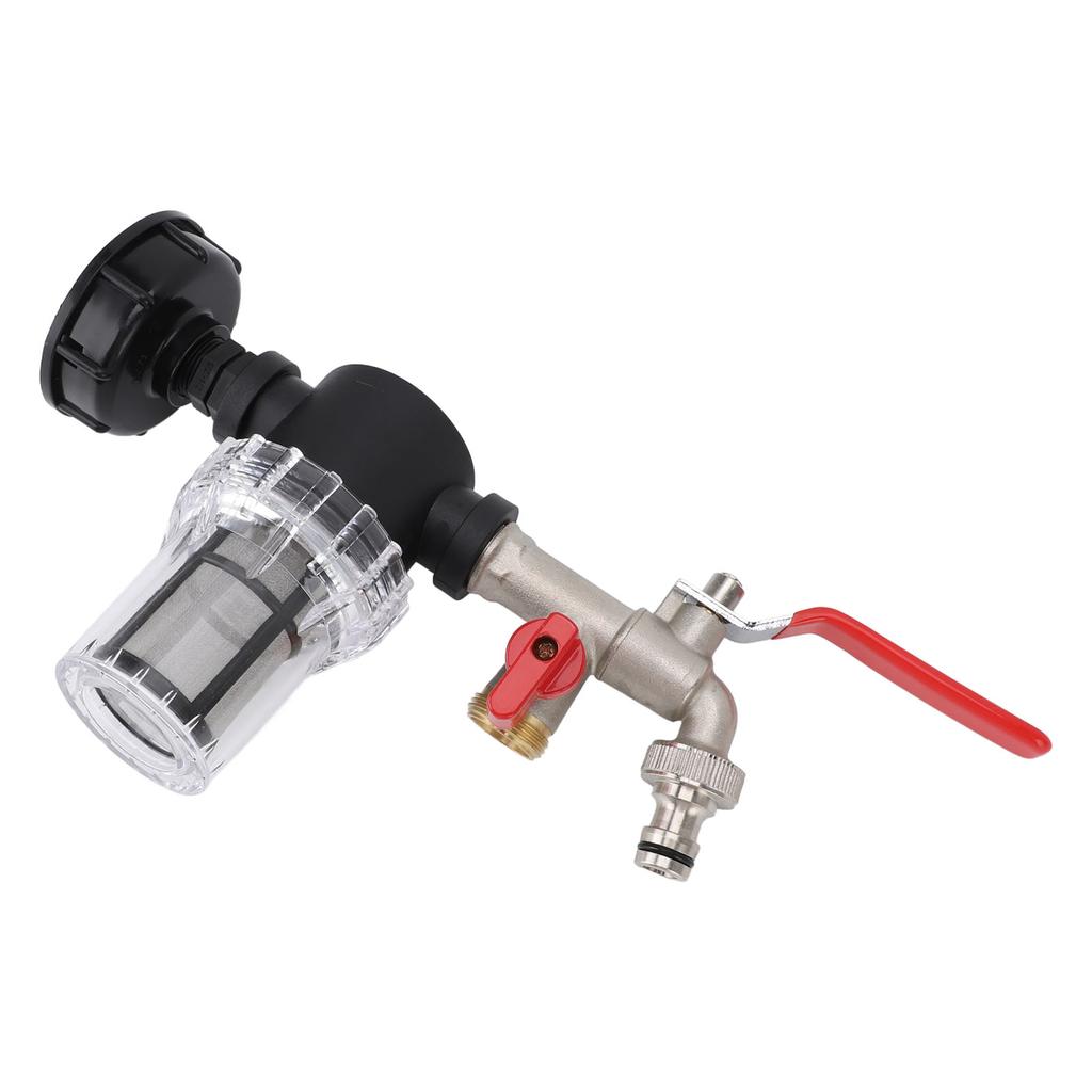 Filtr do podlewania do kranu zbiornika IBC Adapter Beczka tonowa Złącze Nawadnianie ogrodu Pompa do akwarium Woda