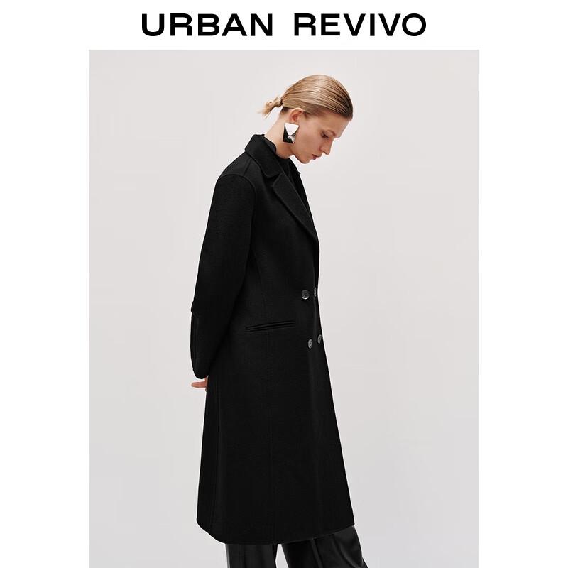 UR Women's Double-Breasted Winter Coat