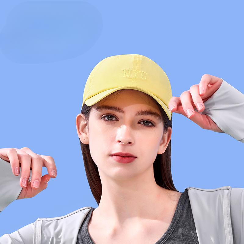 Summer Embroidered Letters Baseball Cap Women Sports Breathable Quick-drying Baseball Cap Men Fashion Casual Outdoor Sun Hat