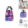 Lilo Stitch Insulated Lunch Bag For Kids School Waterproof Wear-resistant And Dirt-proof