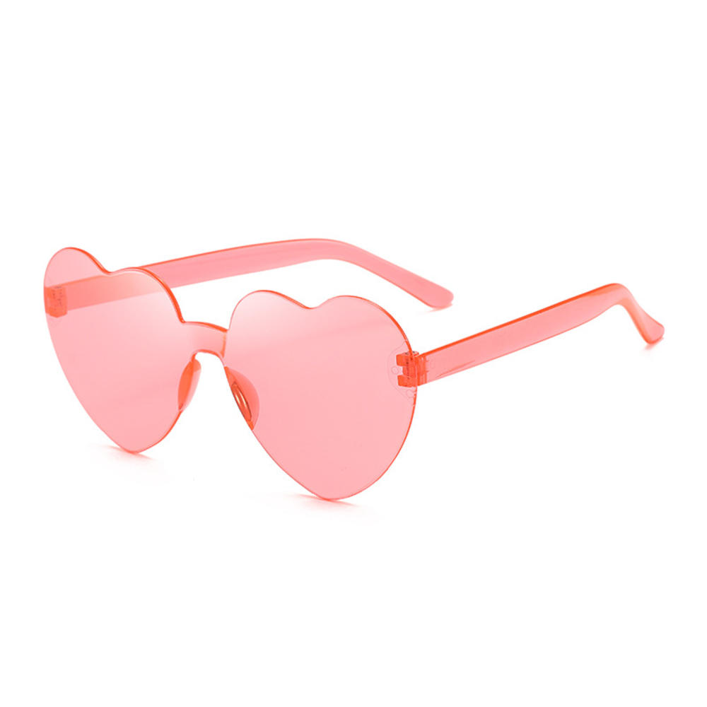 1Pc Frameless Star Shaped Solid Color Glasses For Cosplay Eyewear Cool Disco Glasses For Women Men Fashion Pentagram Sunglasses