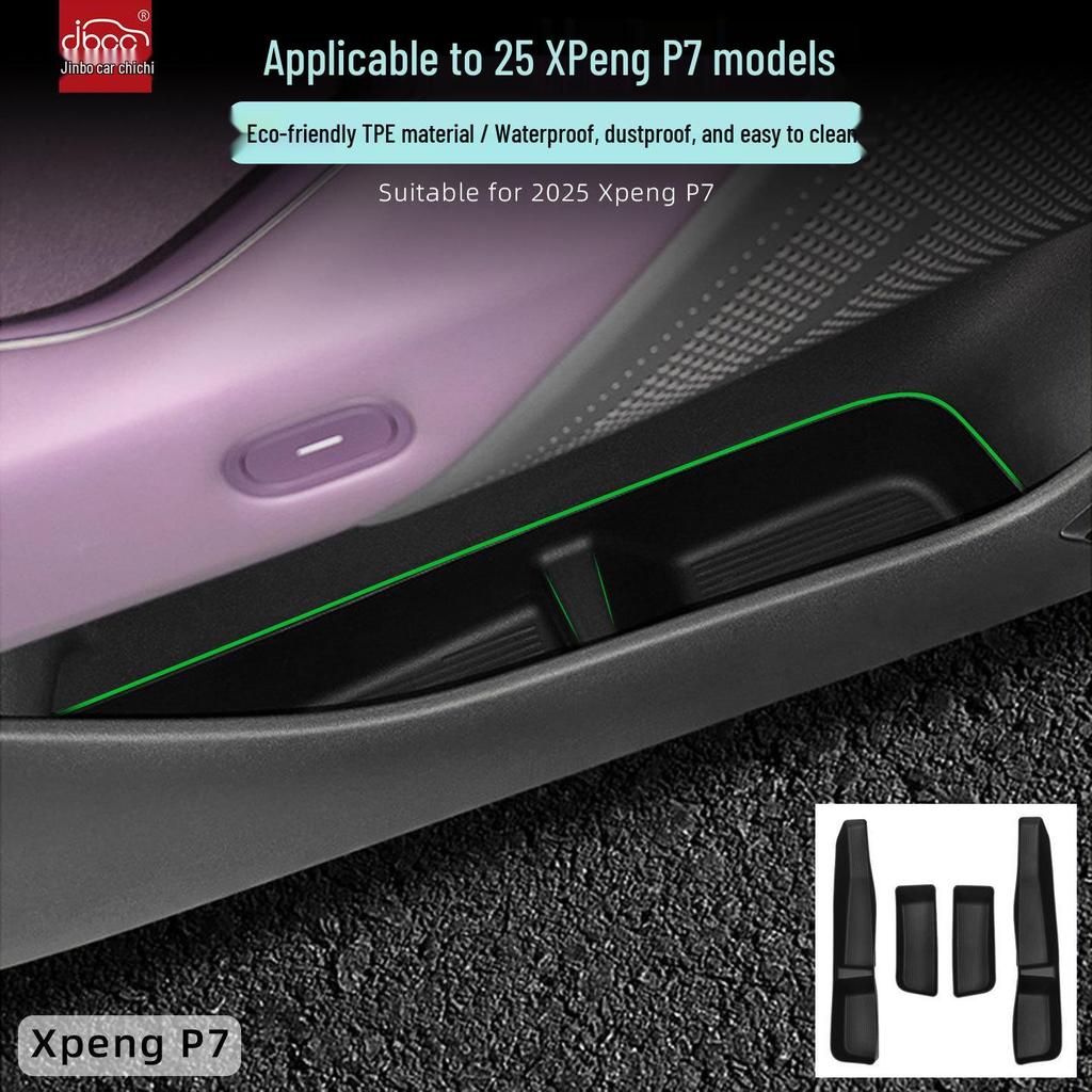 XPeng P7 Auto Deur Opbergdoos & Mat voor 25 Modellen - Interieurlijsten Accessoires