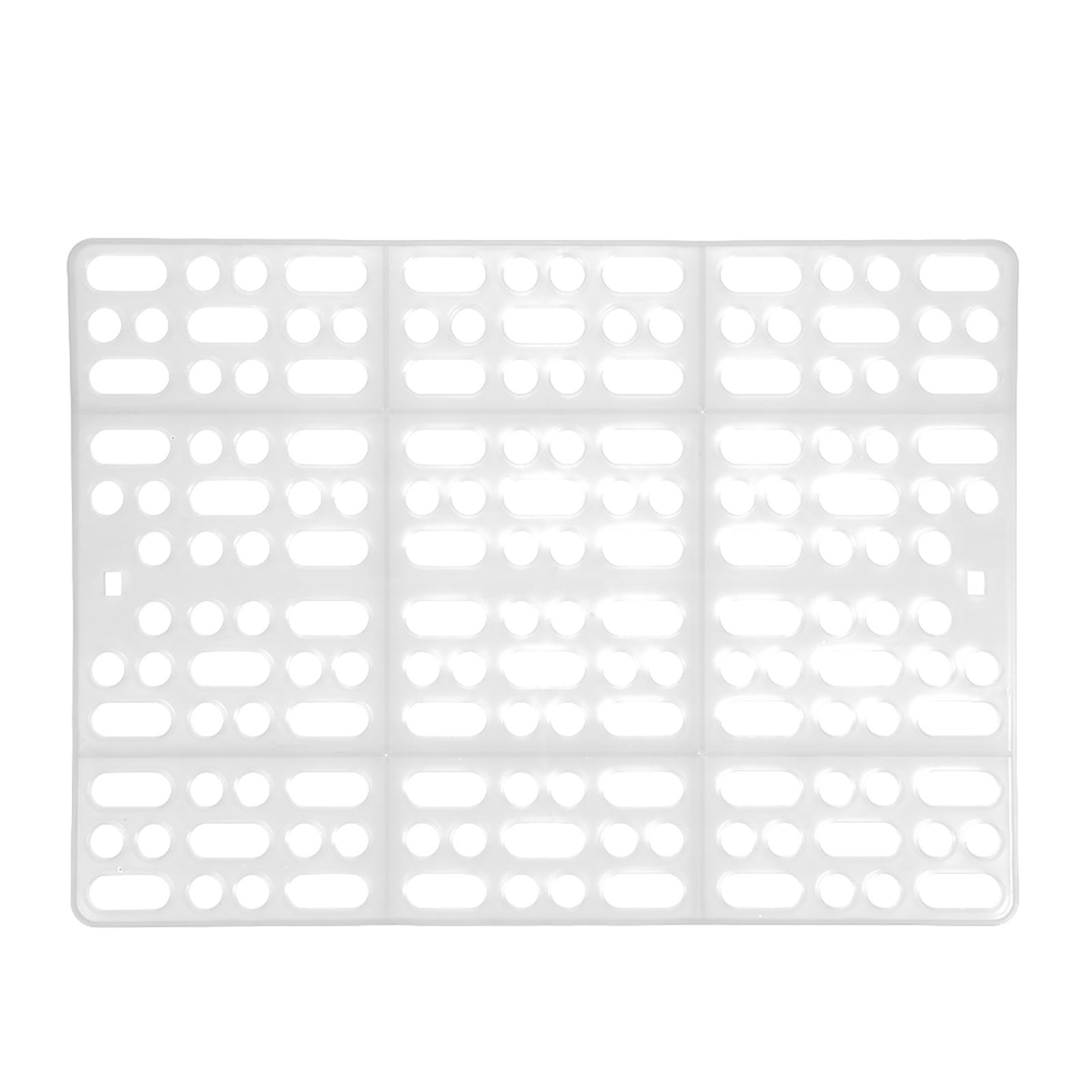 

Прочный коврик для клетки кролика, легко моющийся, гнездовой коврик для морской свинки Тоторо белый