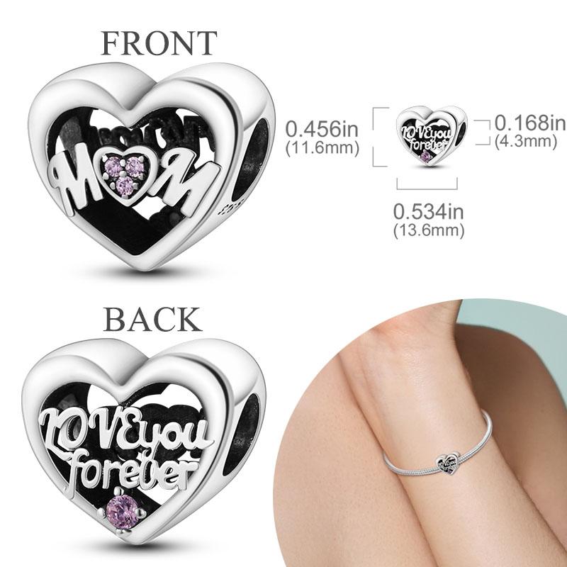 New 925 Silver Charm Bead Fit Original Bracelet Charms for Women Necklace DIY Jewelry Gift