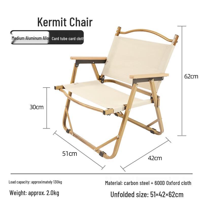 Portable Aluminum Folding Camping Chair