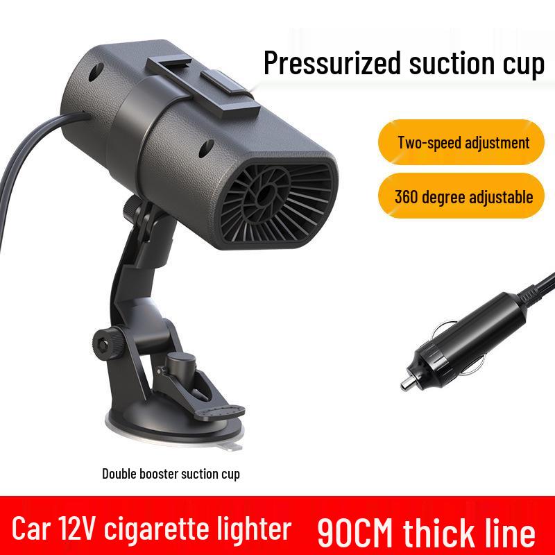 12V Fast-Heating Car Defroster & Defogger - New Electric Heater for Winter