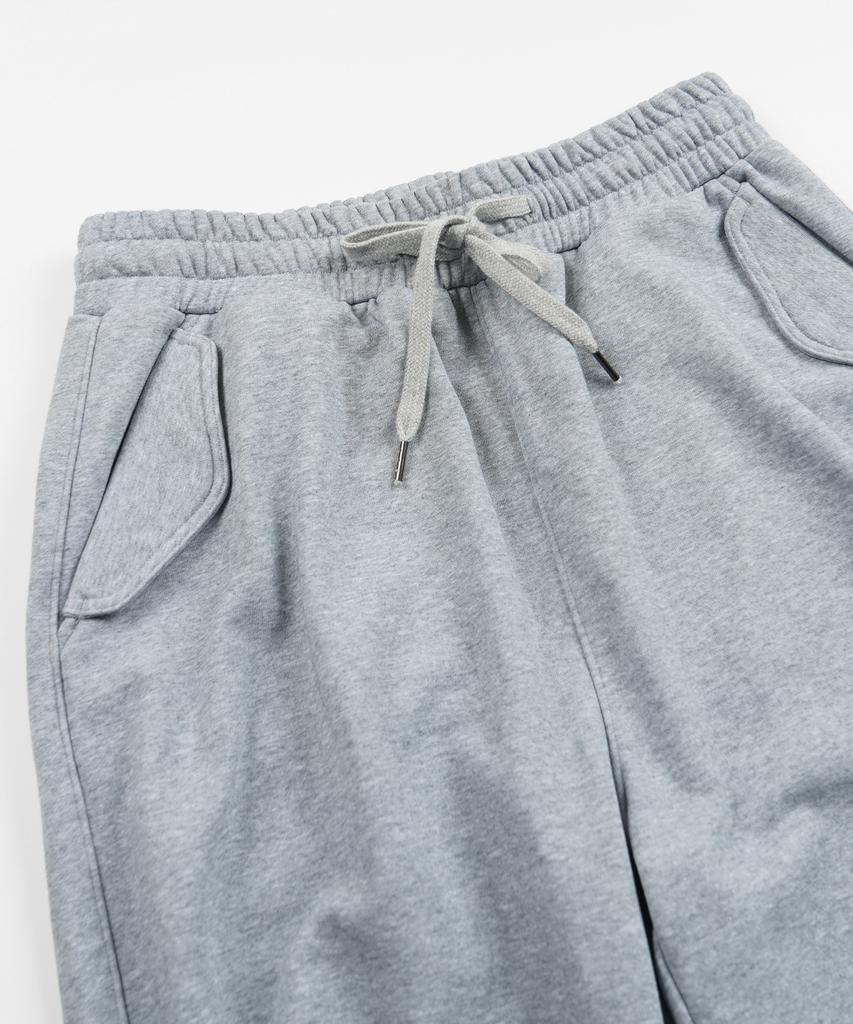 FRIZMWORKS Soft Two Tuck Sweat Pants _ Gray