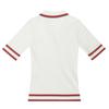 MARTINE GOLF Tip Point Collar Sweater_White