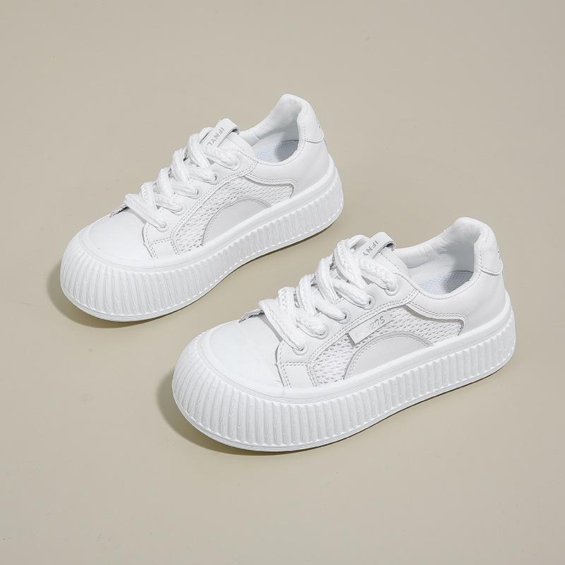 Spring New Breathable Little White Shoes Female Students Thick-soled Versatile Casual Sports Shoes
