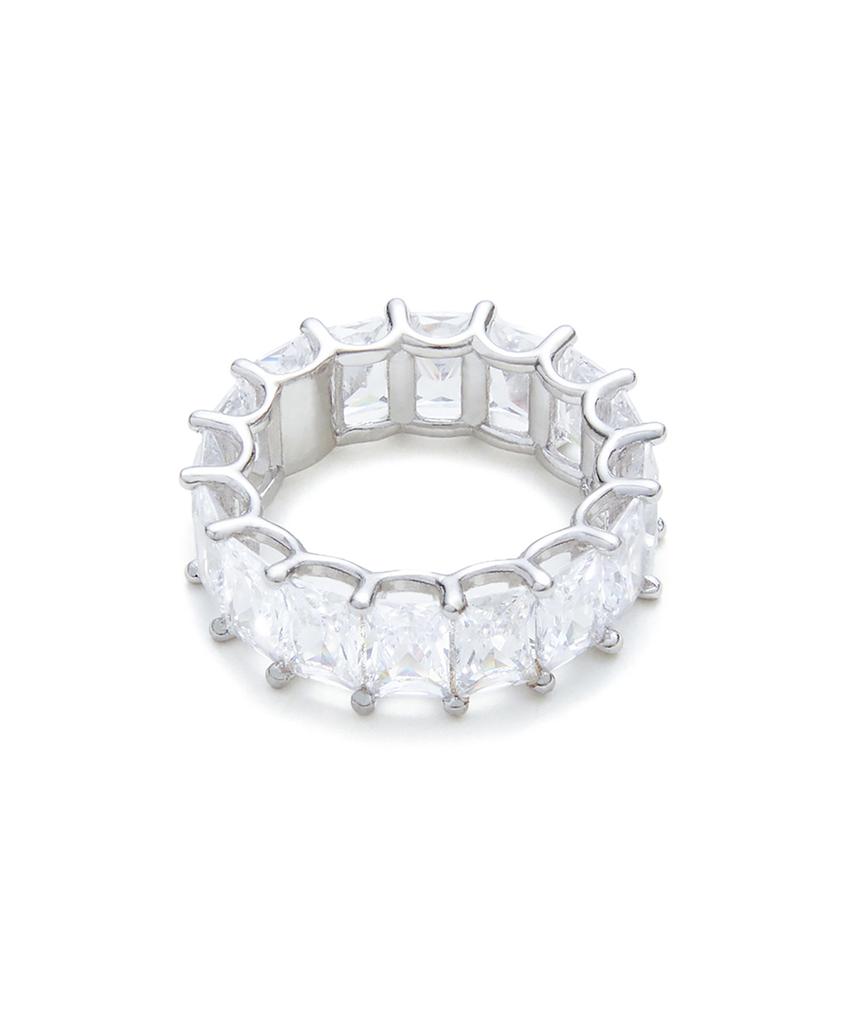 Raindrop Jewelry Emerald Eternity Ring