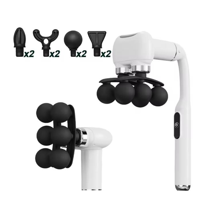 2026 Smart Electric Fascia Gun Body Massage Machine Hammer Home Handheld Hammer Back Deep Tissue Muscle Relaxation Massage Gun