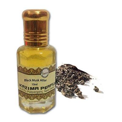 Parfümöl Schwarzer Moschus Unisex (10 ml), Black Musk Attar Parfüm für Unisex, Kazima