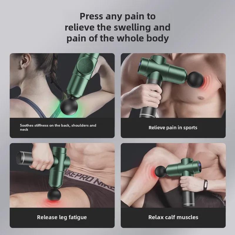 Fascia Gun Muscle Relaxation Massager for Neck and Home Fitness