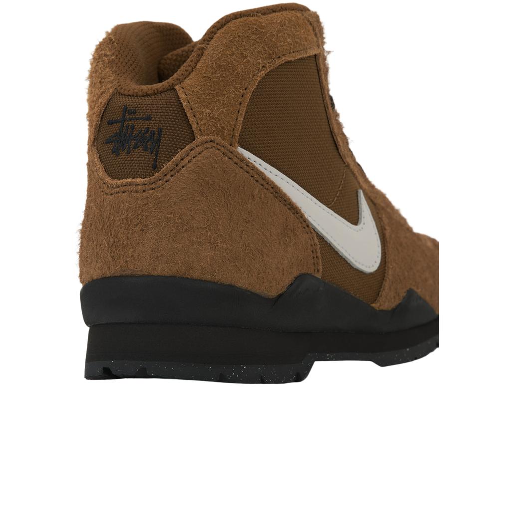 Stussy X Nike Air Baltoro Light British Tan Unisex Sneakers Black Brown White IM7419-200
