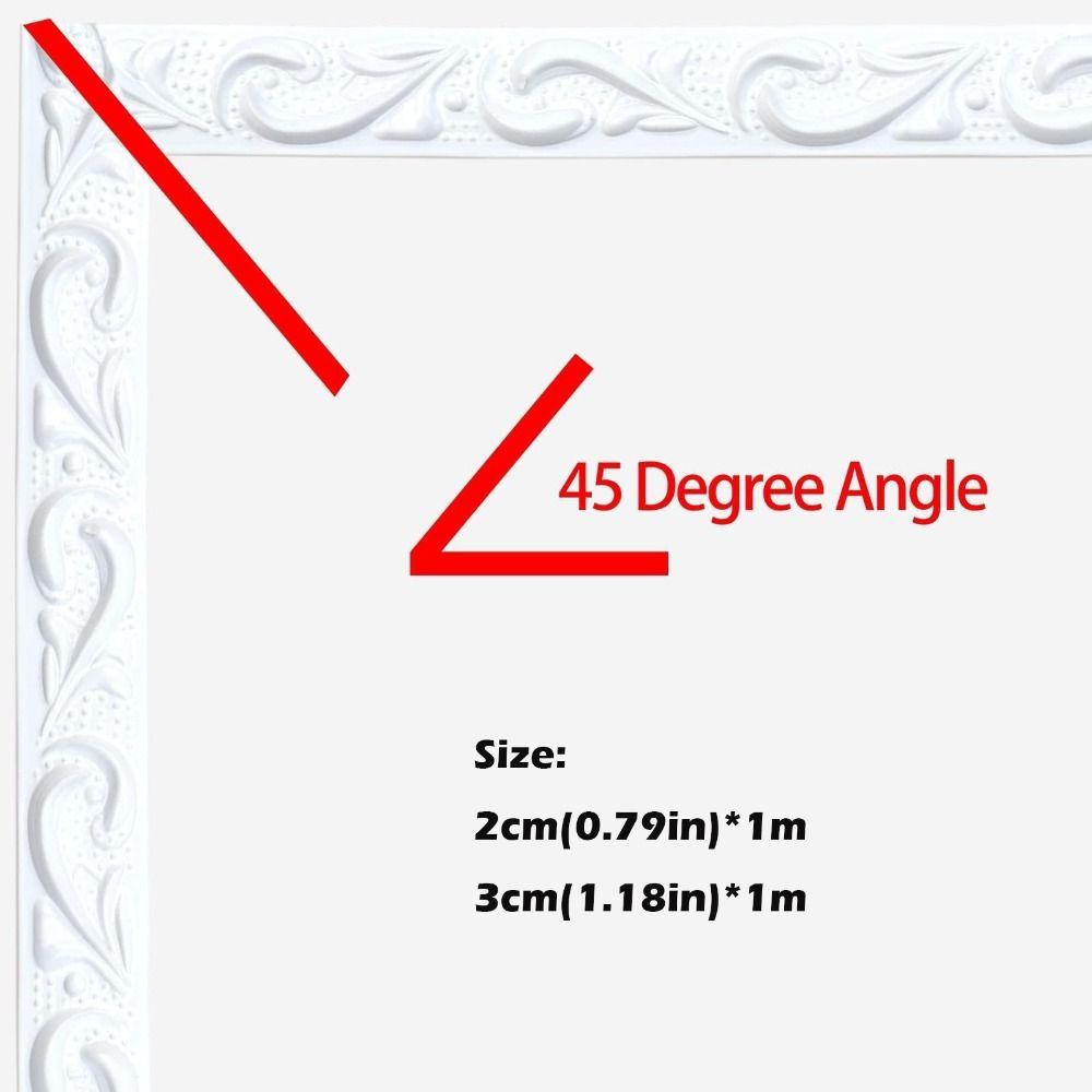 Self-Adhesive Peel and Stick Crown Molding Flexible Ceiling Molding TV Background Wall