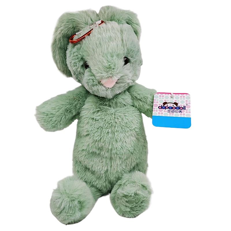 1PC Plush Animal Stuffed Toy Stationery Pouch Makeup Bag Cute Rabbit Shape Plush Pencil Case Storage Bag School Supplies