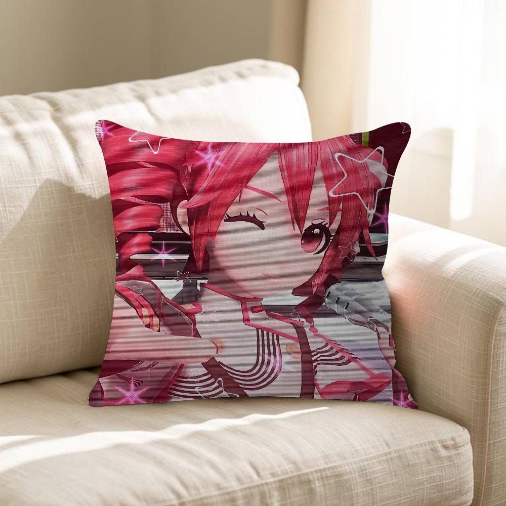 KKasane Teto Pillow Cover Sofa Cushion Cover Home Room Decoration Children Gift