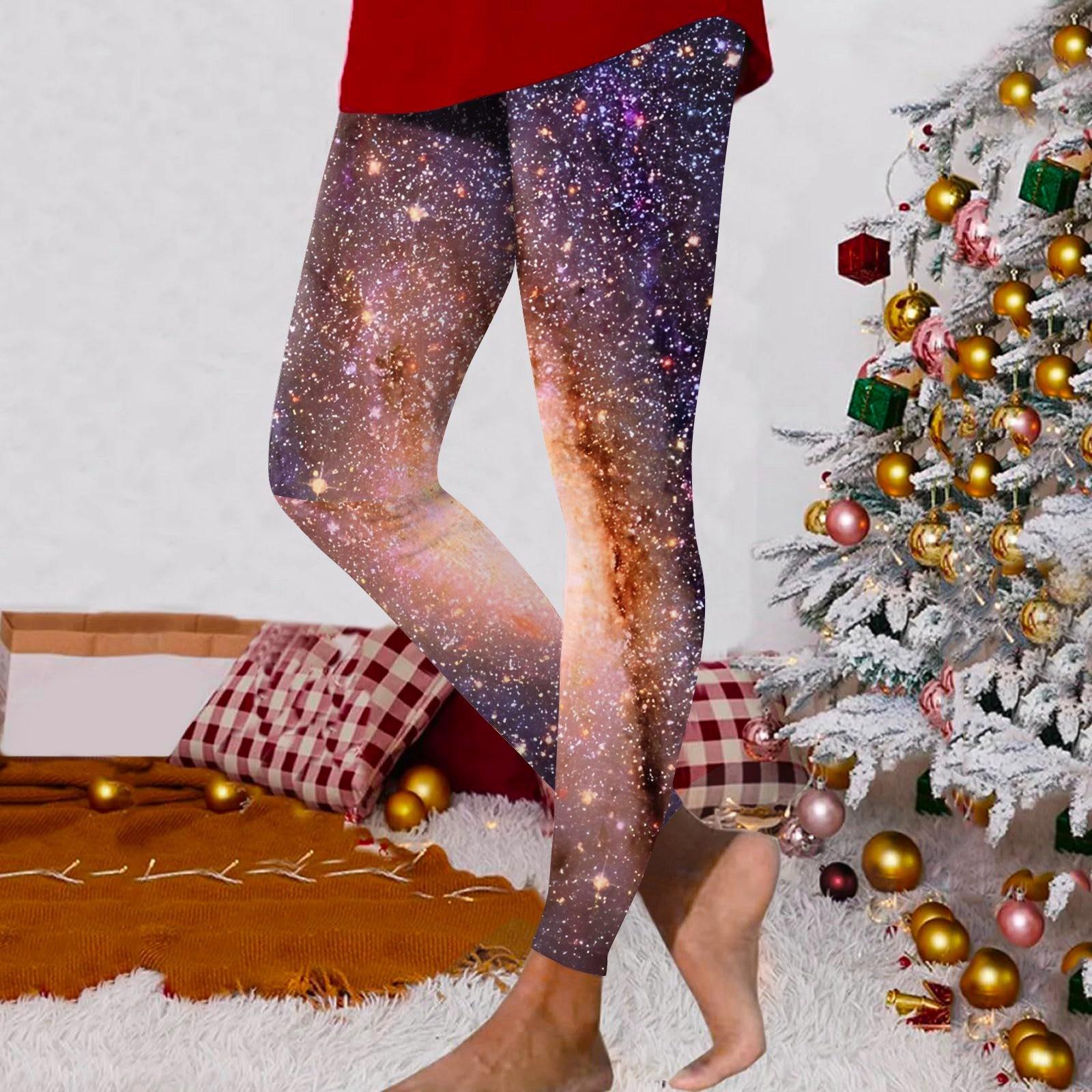 

Женские модные уличные штаны Astral Printed Slim Fit Stretch Yoga Casual XL жёлтый