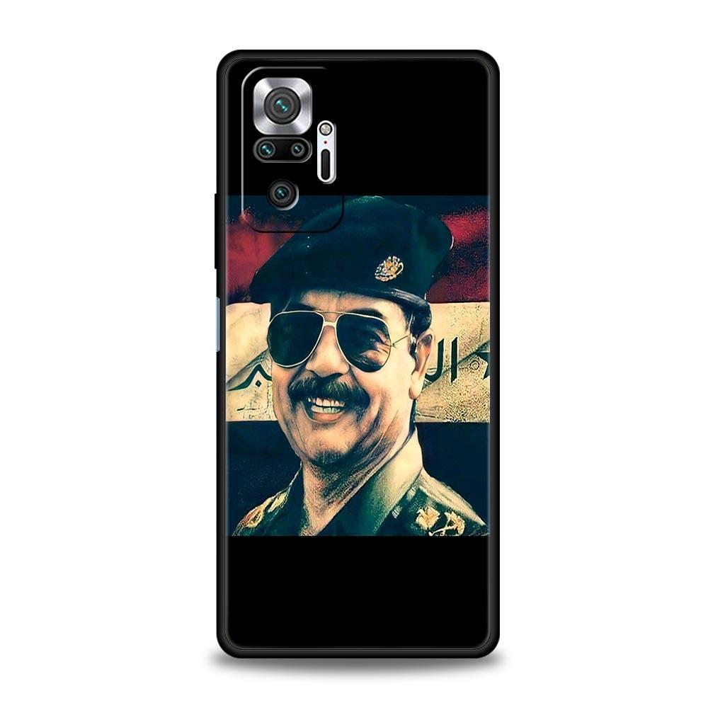 Arabic Iraq Saddam Hussein Phone Case For Xiaomi Redmi Note 14 13 5G 10 11 12 Pro Plus 4G 14C 13C 12C 10C Black Cover