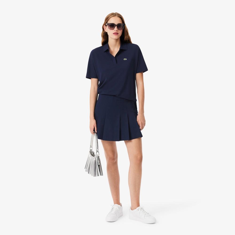 [Lacoste] Women's New Heritage Polo Shirt PF1123-56G166