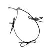 Elegant Bowknot Pearls Choker Necklace for Women Girls Retro Styles Clavicle Chain Fashion Jewelry Accessories