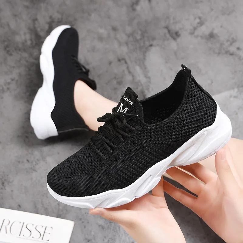 Shoes Women's Summer Mesh Shoes Breathable Mesh Old Beijing Cloth Shoes Soft Bottom Thin Sports Elderly