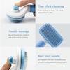 Dog Brush Self Cleaning Slicker Brush for Dogs Cats with Massage Particles Removes Loose Hair Pet Dog Grooming Dematting Brush