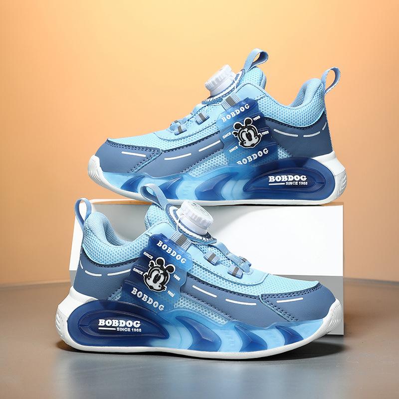 

Babu bean boys shoes 2025 spring new leather waterproof children s sports shoes breathable mesh student mesh shoes 29 insole length about 18.4cm