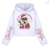 Kids' Casual Fashion Christmas Printed Long Sleeve Hooded Sweatshirt (No Drawstring)