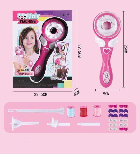 Automatic Hair Braid Kits Electric Children Diy Braiding Hairstyle Twist Machine Hair Styling Tools Makeup Toys For Girls