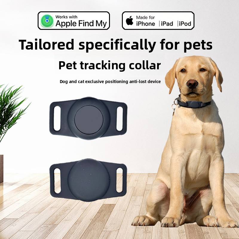 Pet Anti Lost Tracker Silicone Protective Case Waterproof Shatter Resistant Locator Cover for Cats and Dogs
