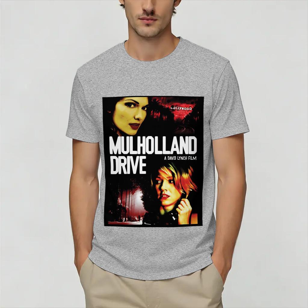 Unisex Mulholland Drives T Shirt Pure Cotton Tops Crazy Short Sleeve O Neck Tee Shirt New Arrival Tshirt