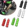CNC Aluminum Motorcycle Foot Pegs Gear Shift Lever Toe Peg Universal Bike Shifter Pedal Cover Brake Pad Fit Styling Accessories