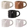 Fist Shaped Coffee Mug Ceramic 300ml Coffee Lover Gift Modern for Home Office for Men and Women Water Drinking Mug Milk Mug