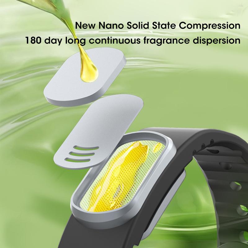 Natural Plant Oil Mosquito Repellent Bracelets For All Ages Long-Lasting Waterproof Summer Anti-Mosquito Accessory