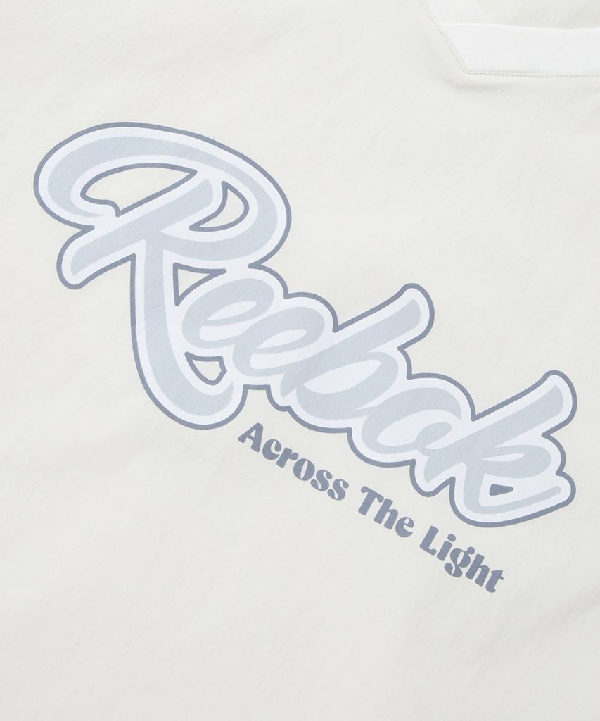 Reebok Authentic Logo Short Sleeve Piste - Cream